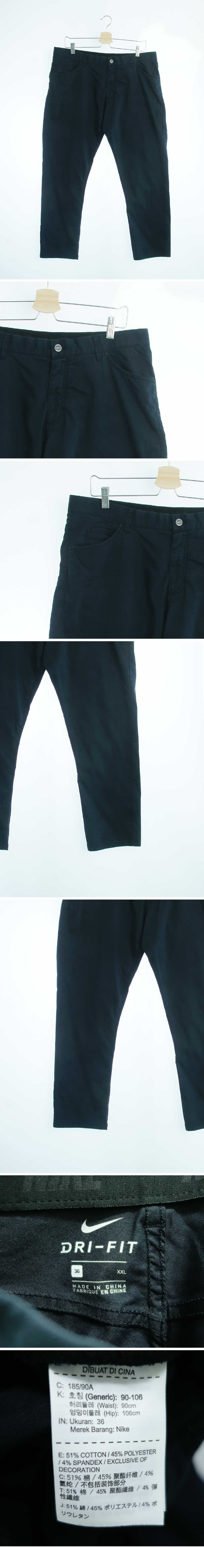 나이키 치노팬츠 나이키 네이비 드라이핏 치노팬츠