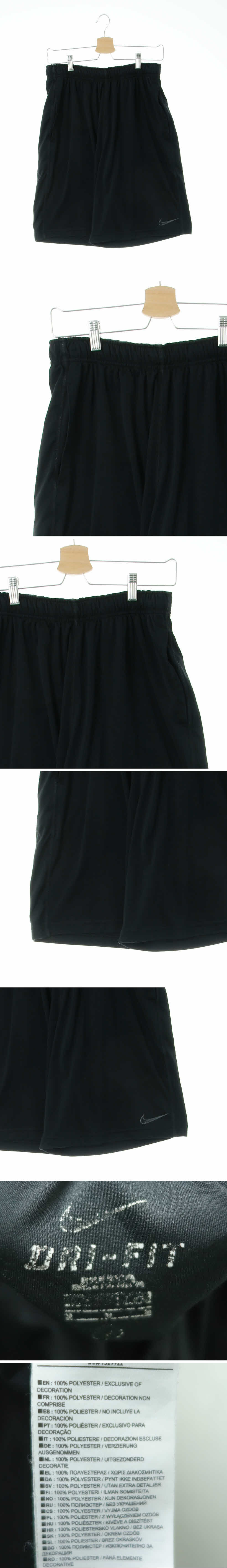나이키 스포츠하프팬츠 나이키 블랙 드라이핏 스포츠하프팬츠