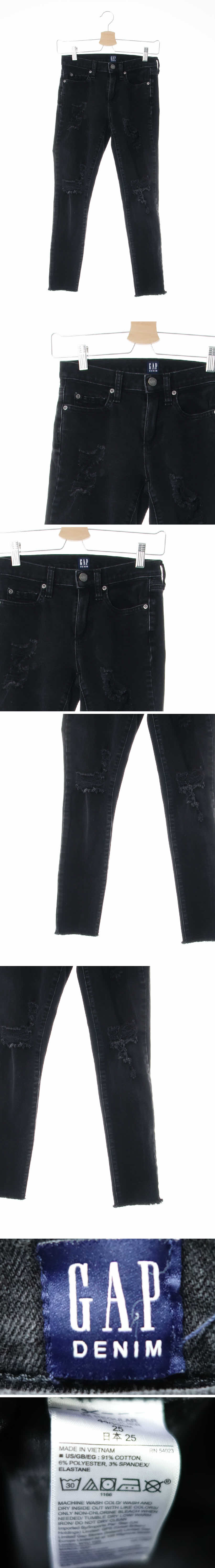 gap 데미지트루스키니진 gap 다크그레이 데님 데미지트루스키니진