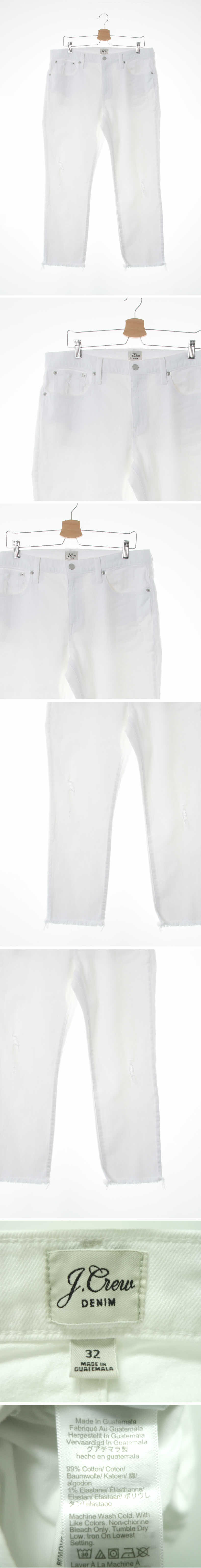 제이크루 슬림보이프렌드데미지진