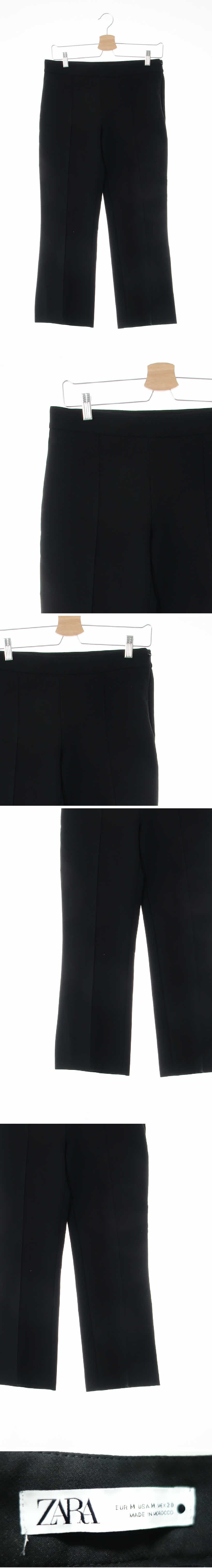 자라 절개라인크롭부츠컷슬랙스