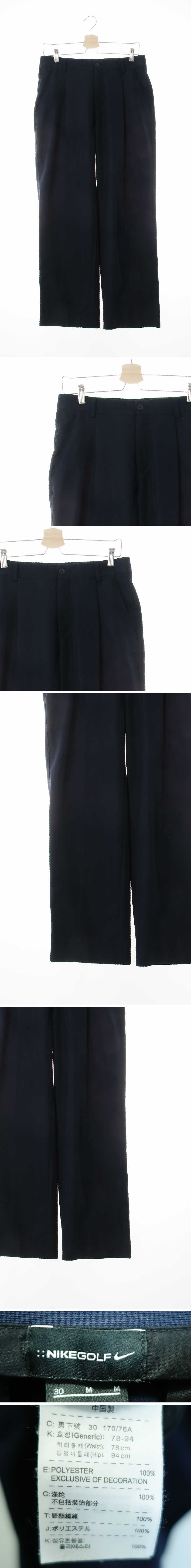나이키 스포츠핀턱스트레이트슬랙스 나이키 잉크네이비 드라이핏 스포츠핀턱스트레이트슬랙스