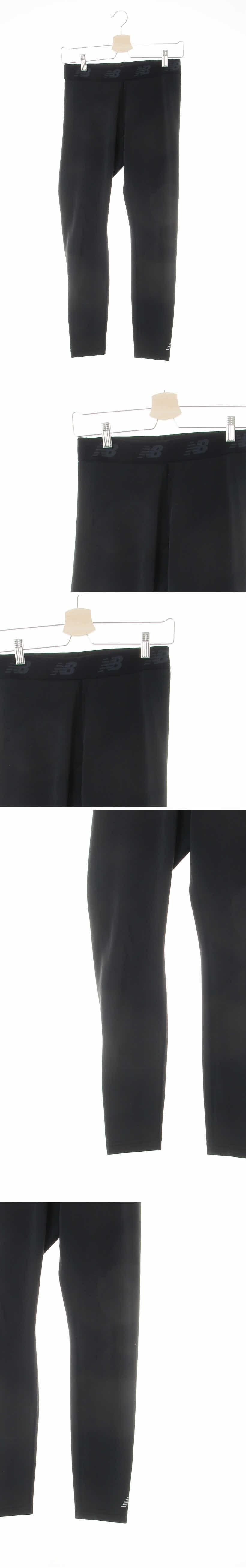 뉴발란스 밴딩로고레깅스 뉴발란스 블랙 밴딩로고레깅스
