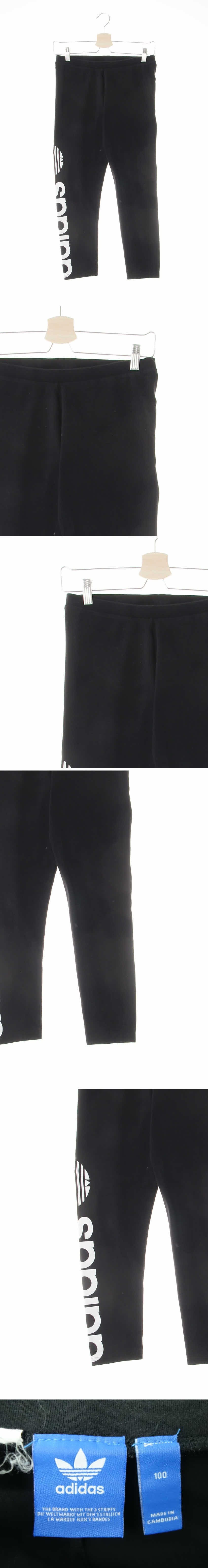 아디다스오리지널 빅레터링레깅스 아디다스오리지널 블랙 프린팅 면혼방 빅레터링레깅스