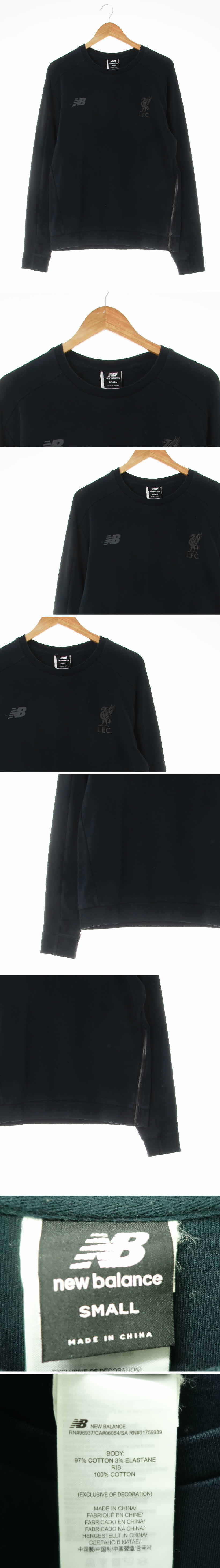 뉴발란스 lfc크루넥맨투맨 뉴발란스 블랙 면 lfc크루넥맨투맨