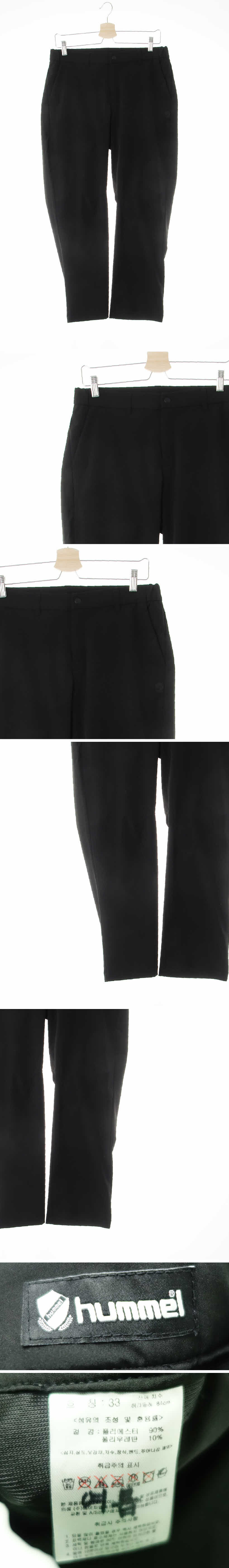 hummel 스포츠라이트팬츠 hummel 블랙 스포츠라이트팬츠