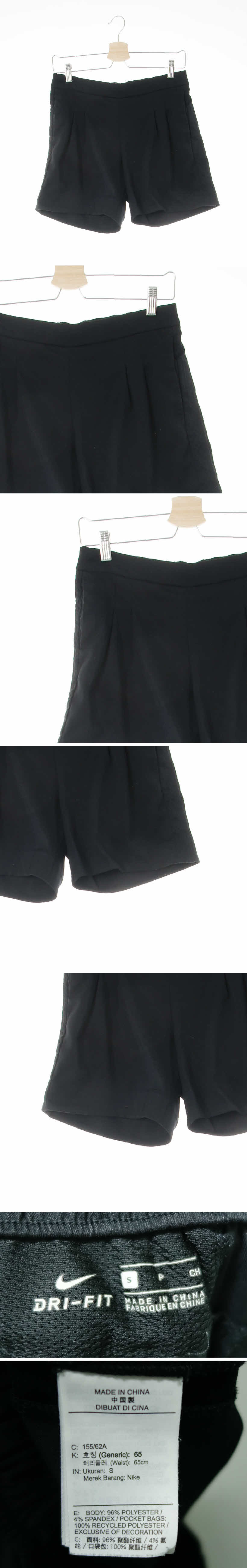 나이키 투핀턱3부팬츠 나이키 블랙 드라이핏 투핀턱3부팬츠