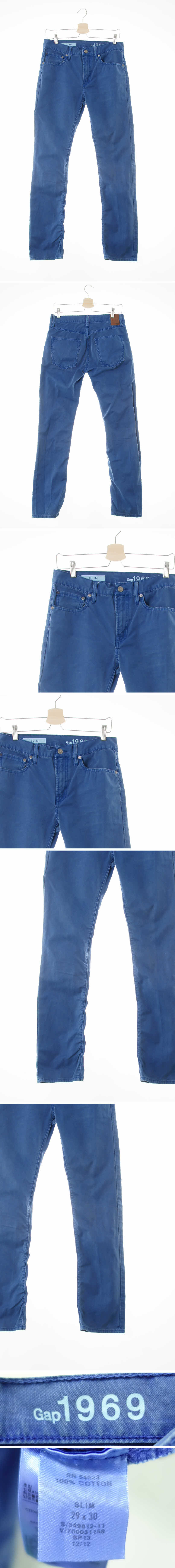 gap 빈티지팬츠 gap 웜콘플라워블루 면 빈티지팬츠
