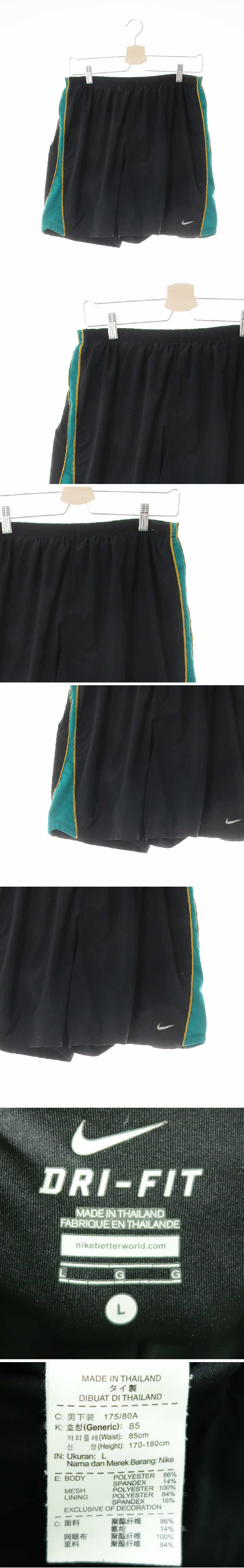 나이키 러닝하프팬츠 나이키 블랙 드라이핏 러닝하프팬츠