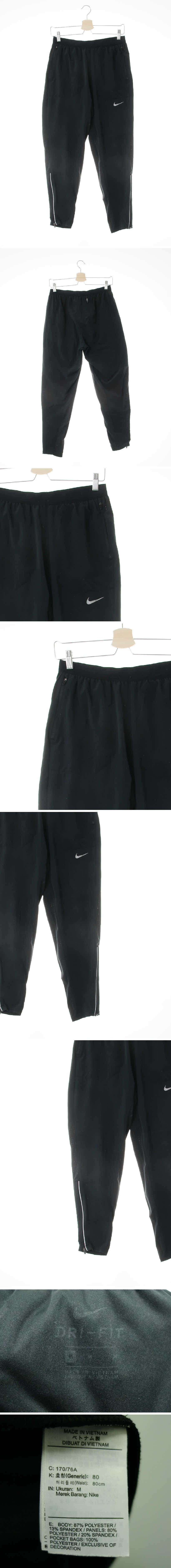 나이키 절개아웃밴딩트레이닝팬츠 나이키 블랙 드라이핏 절개아웃밴딩트레이닝팬츠