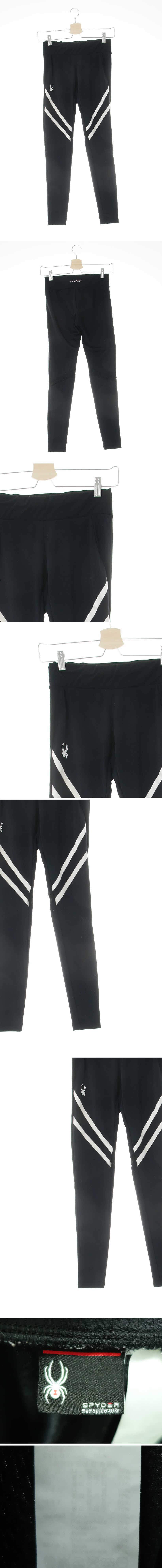 스파이더 절개짜임레깅스 스파이더 블랙 프린팅 절개짜임레깅스