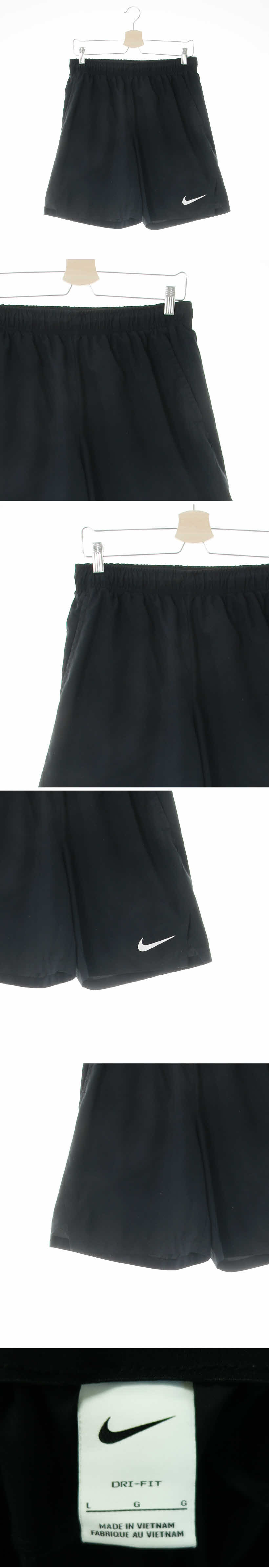나이키 스포츠반바지 나이키 블랙 프린팅 드라이핏 스포츠반바지