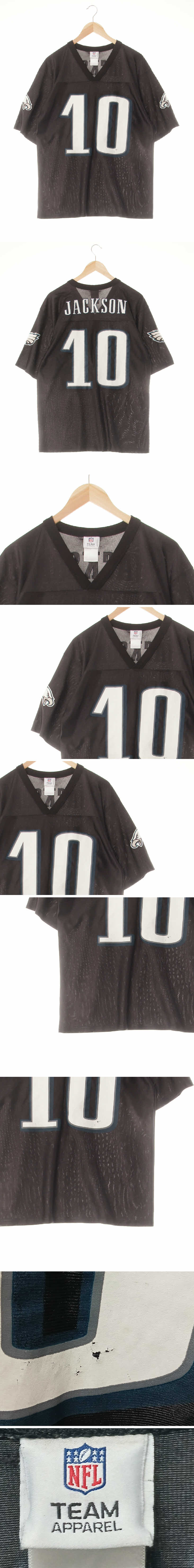 NFL 블랙 프린팅 넘버10유니폼상의