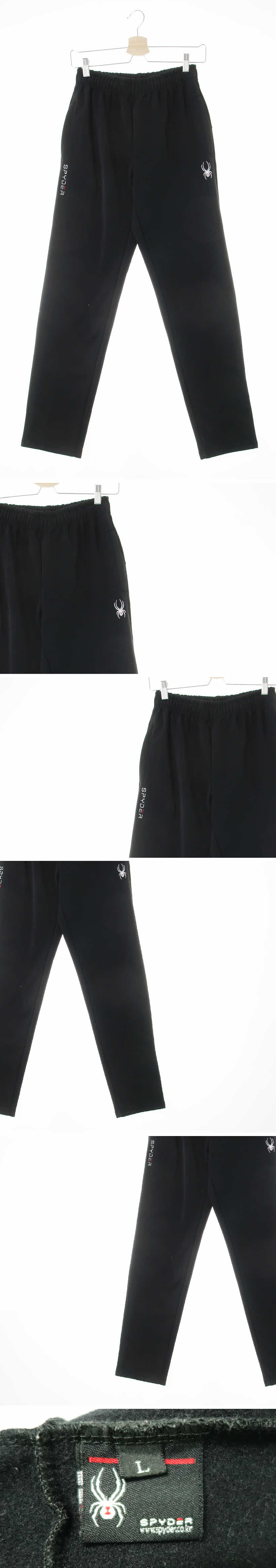스파이더 트레이닝팬츠 스파이더 블랙 트레이닝팬츠