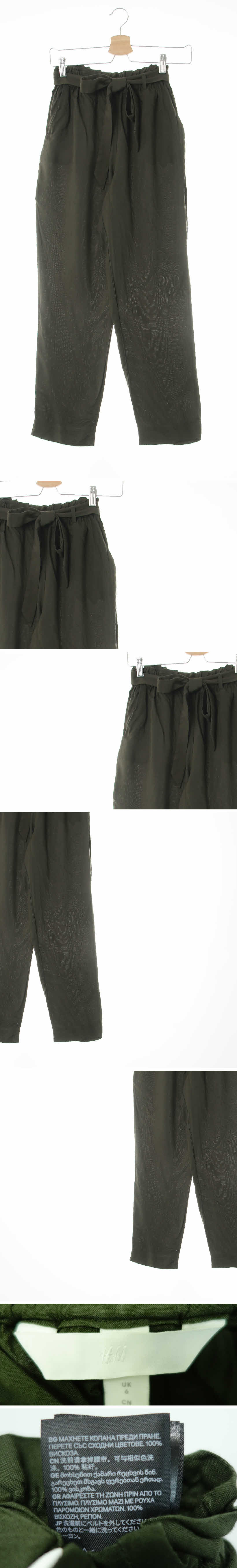 h&m 조거팬츠 h&m 카키 조거팬츠