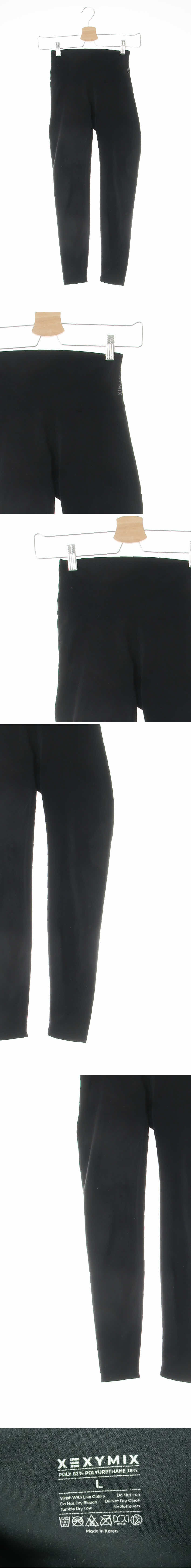 젝시믹스 블랙 와이드밴딩레깅스