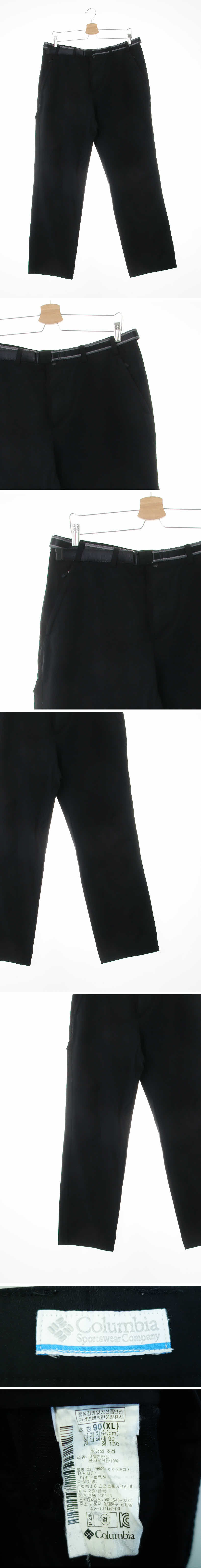 콜롬비아 아웃도어일자팬츠 콜롬비아 블랙 아웃도어일자팬츠
