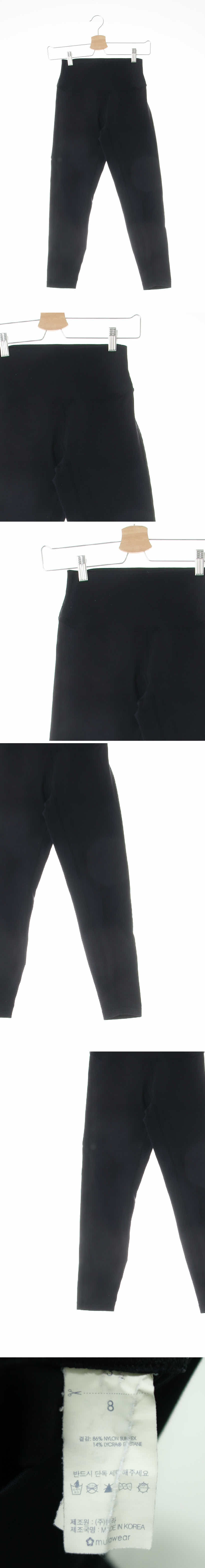 뮬라웨어 와이드밴딩레깅스 뮬라웨어 블랙 와이드밴딩레깅스