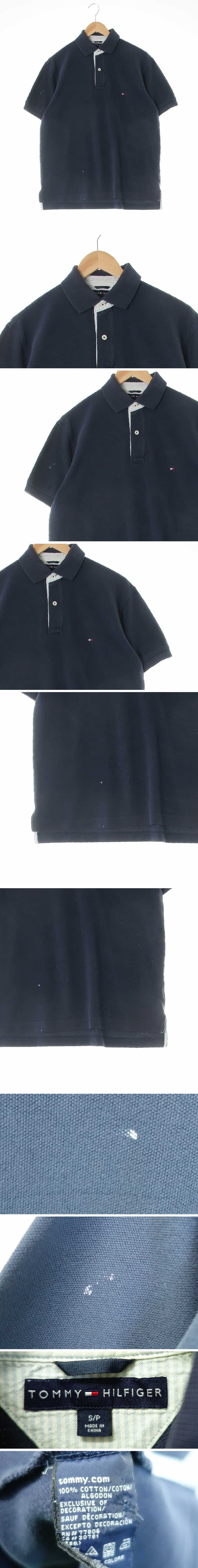 타미힐피거 pk심볼로고반팔티 타미힐피거 빈티지네이비 면 pk심볼로고반팔티