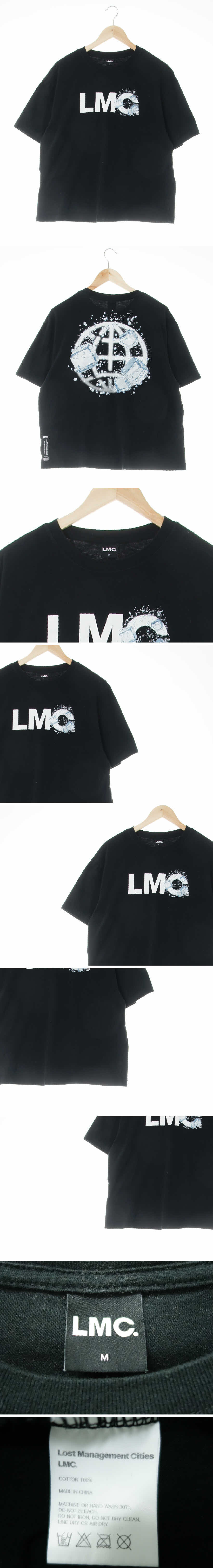 lmc 아이스라운드반팔티 lmc 블랙 면 아이스라운드반팔티