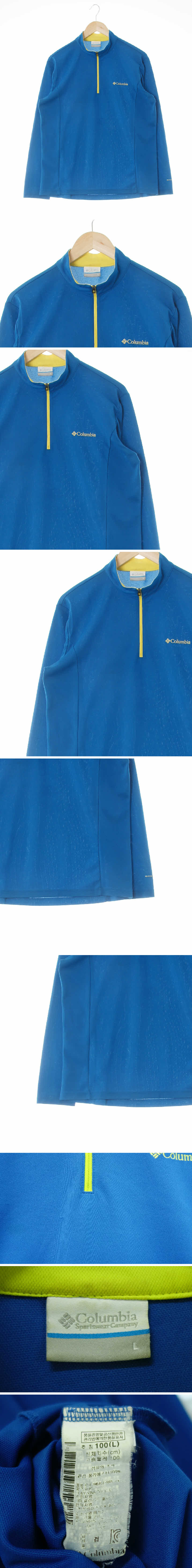 콜롬비아 반집업스포츠티 콜롬비아 블루 반집업스포츠티