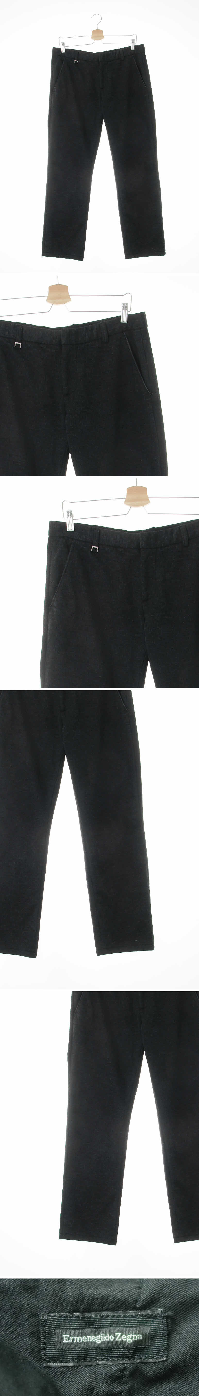 ermenegildozegna 보카시모직슬랙스팬츠 ermenegildozegna 다크차콜 사선스트라이프 보카시모직슬랙스팬츠