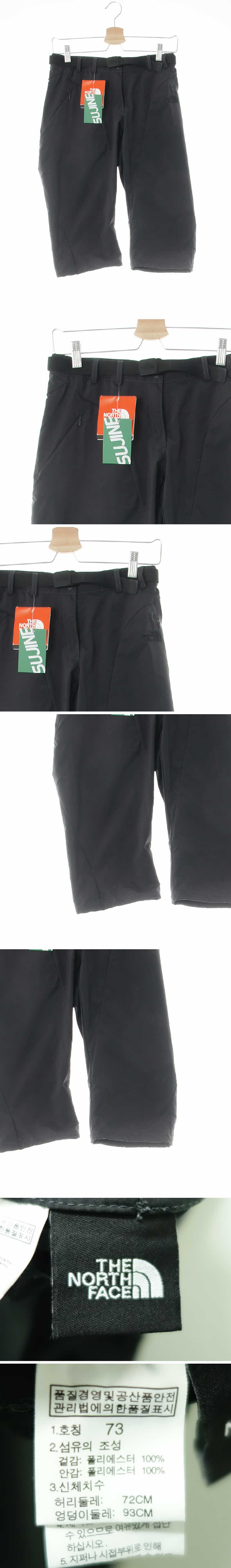 노스페이스 자수로고등산7부바지 노스페이스 차콜 자수로고등산7부바지