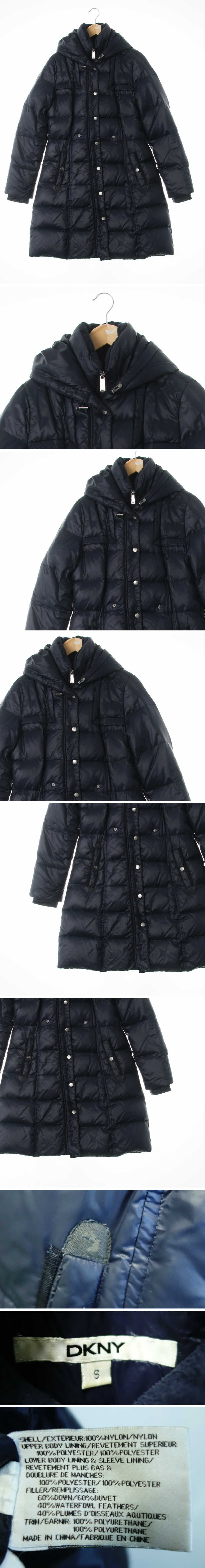 dkny 블럭퀼팅롱패딩 dkny 네이비 덕다운 블럭퀼팅롱패딩