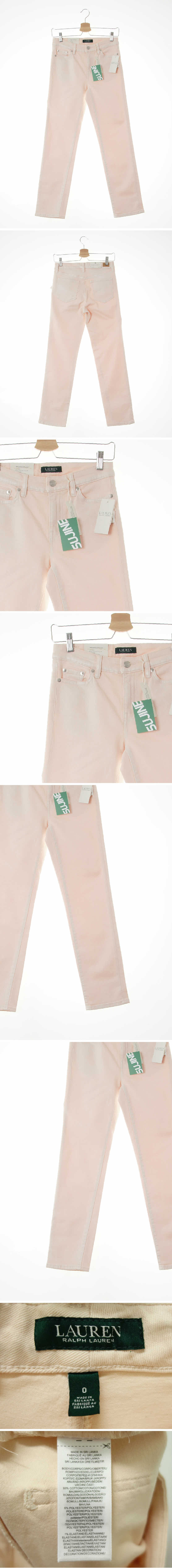 랄프로렌 워싱스트레이트진 랄프로렌 핑크솔트 데님 워싱스트레이트진