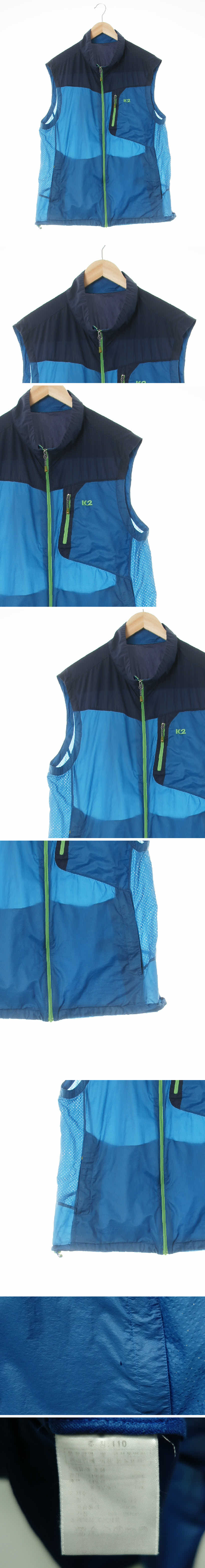 K2 투톤아웃도어홑겹베스트 K2 씨오브벨리즈블루 투톤아웃도어홑겹베스트