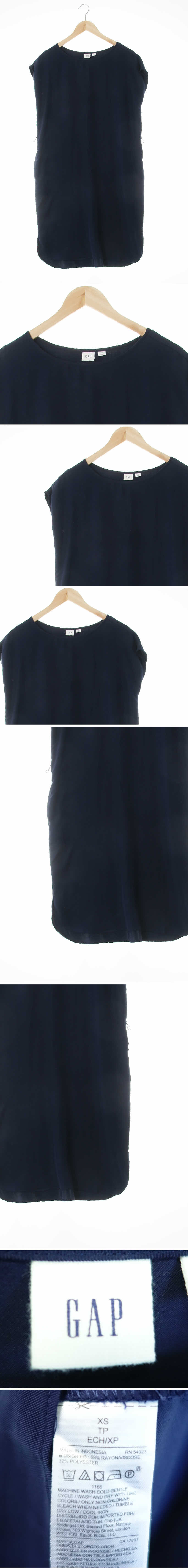 gap 와이드넥캡소매원피스 gap 네이비 와이드넥캡소매원피스