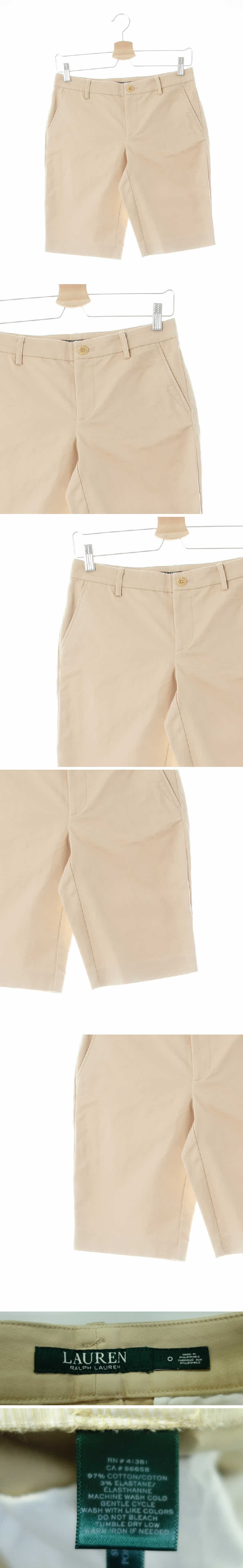 랄프로렌 스트레치반바지 랄프로렌 베이지 면혼방 스트레치반바지