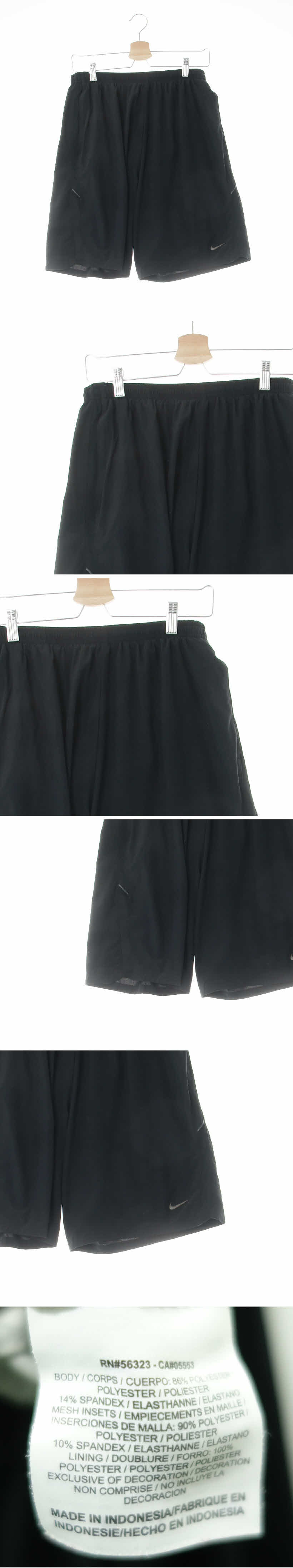 나이키 하단로고스포츠하프팬츠 나이키 블랙 드라이핏 하단로고스포츠하프팬츠