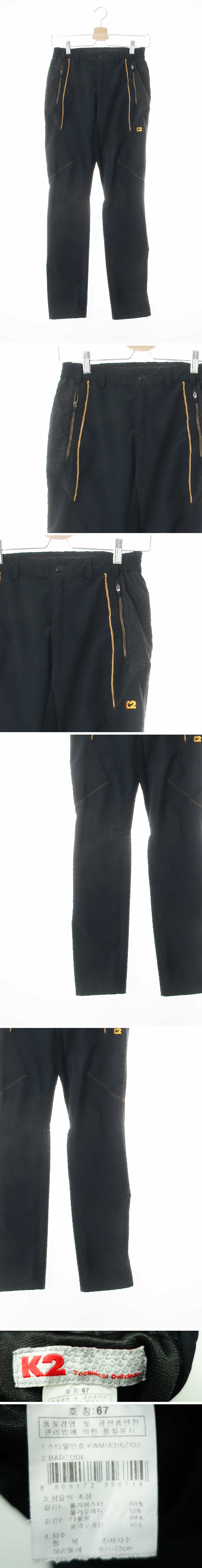 k2 스티치절개라인라이트등산팬츠 k2 블랙 스티치절개라인라이트등산팬츠