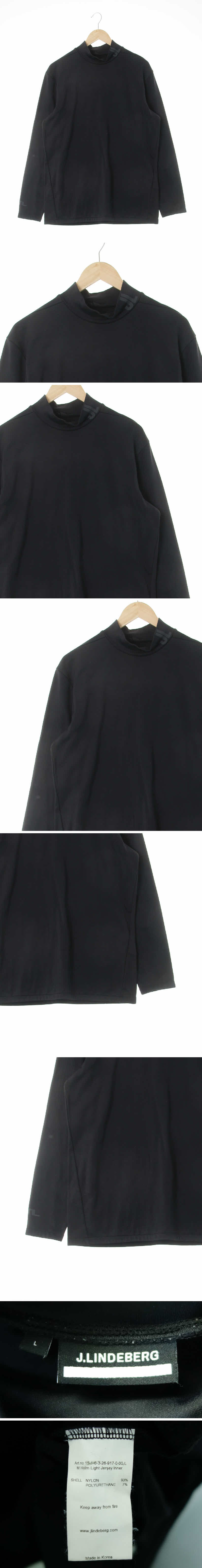 제이린드버그 블랙 프린팅 스포츠웜폴라티