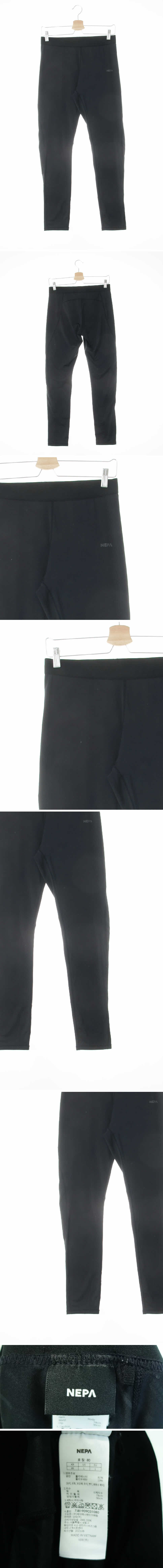 네파 아웃밴딩레깅스 네파 블랙 프린팅 아웃밴딩레깅스