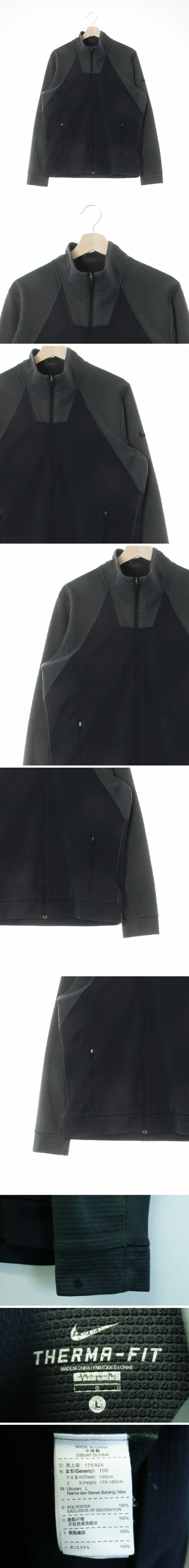 나이키 투톤하이넥집업 나이키 다크그레이 써마핏 투톤하이넥집업