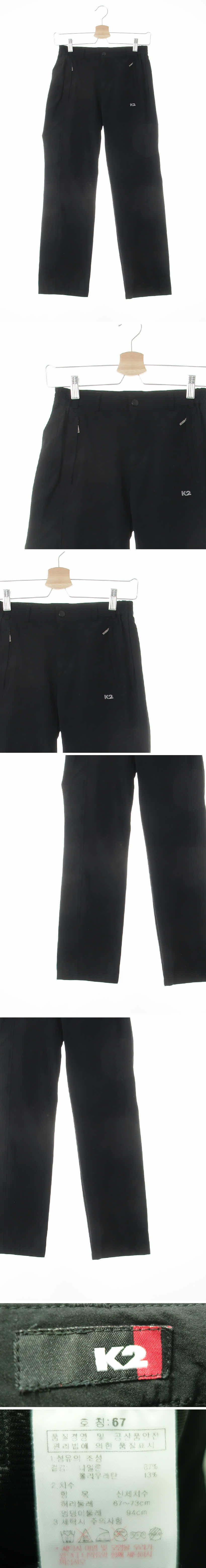 k2 아웃도어쿨일자팬츠 k2 블랙 아웃도어쿨일자팬츠