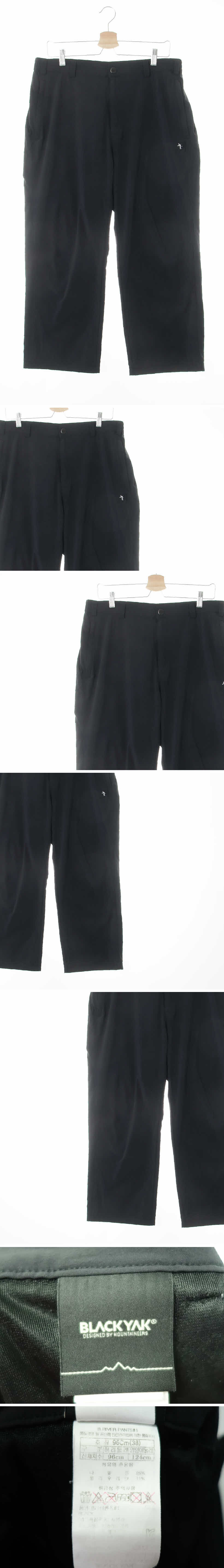 블랙야크 밴딩트레킹팬츠 블랙야크 블랙 나일론혼방 밴딩트레킹팬츠
