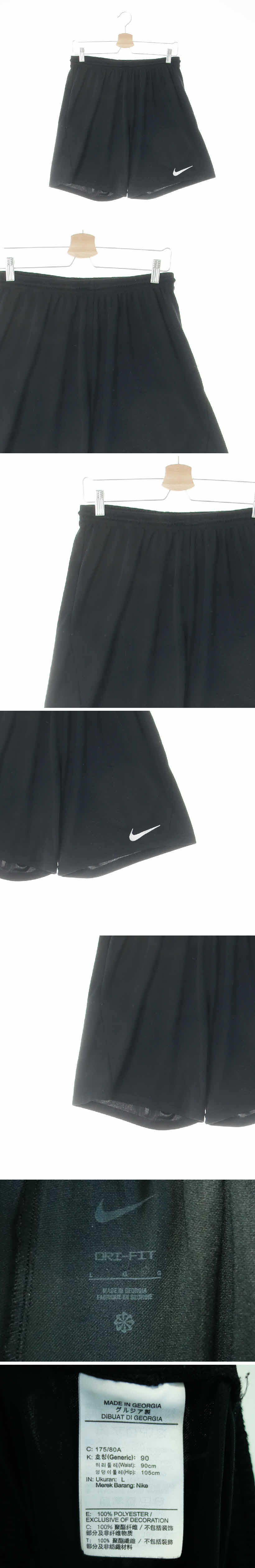 나이키 자수로고스포츠반바지 나이키 블랙 드라이핏 자수로고스포츠반바지