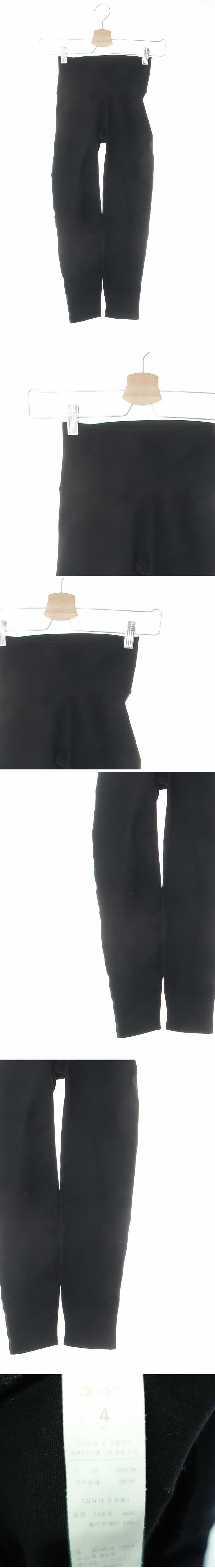 안다르 하이밴딩8부타이즈 안다르 웜블랙 하이밴딩8부타이즈