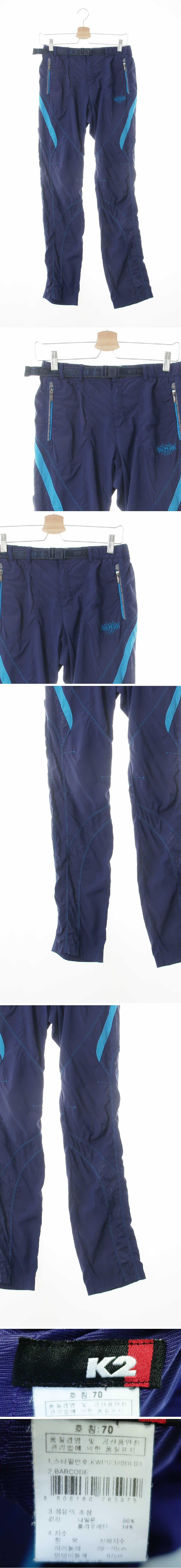 k2 스티치절개라인슈퍼쿨등산팬츠 k2 퍼플스카이블루 스티치절개라인슈퍼쿨등산팬츠