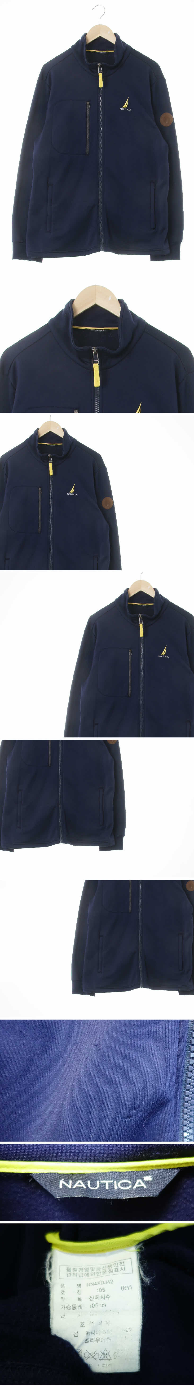 nautica 기모폴라집업점퍼 nautica 네이비 기모폴라집업점퍼