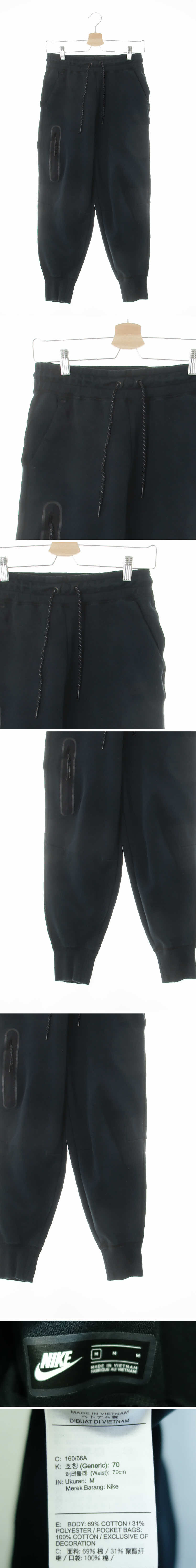 나이키 조거트레이닝팬츠 나이키 블랙 면혼방 조거트레이닝팬츠