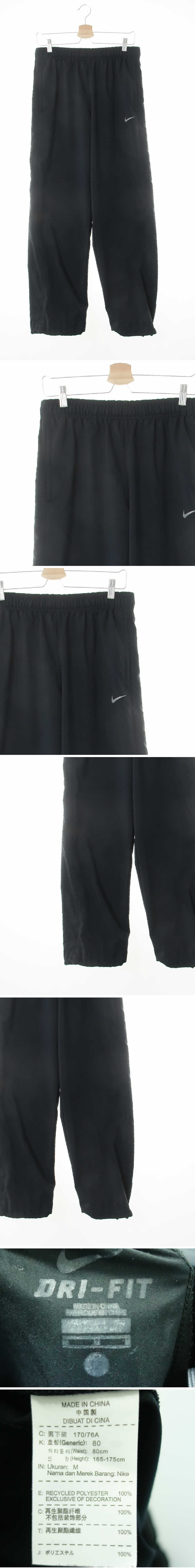 나이키 로고스포츠스트레이트팬츠 나이키 블랙 드라이핏 로고스포츠스트레이트팬츠