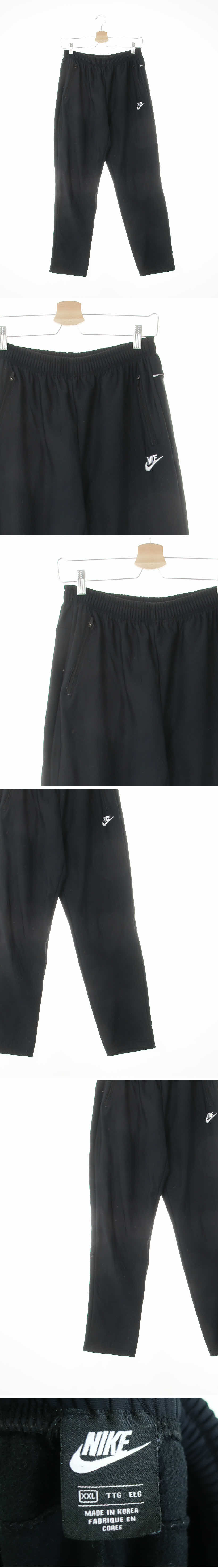 나이키 자수레터링트레이닝팬츠 나이키 블랙 자수레터링트레이닝팬츠