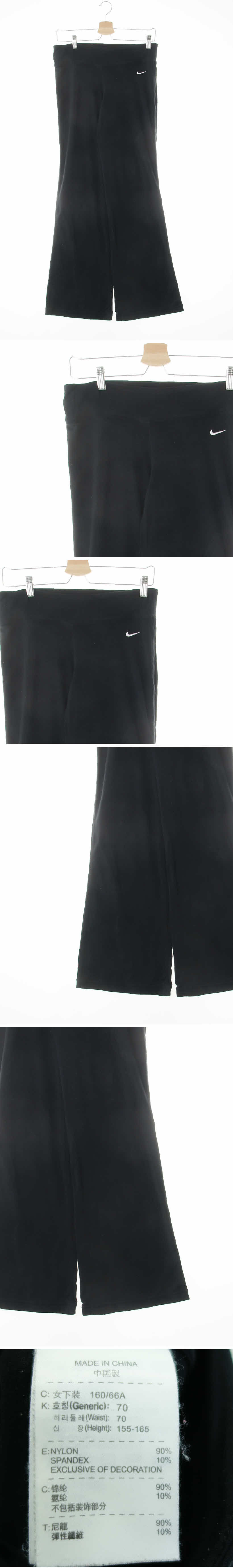 나이키 하이밴딩킥플레어레깅스 나이키 블랙 하이밴딩킥플레어레깅스