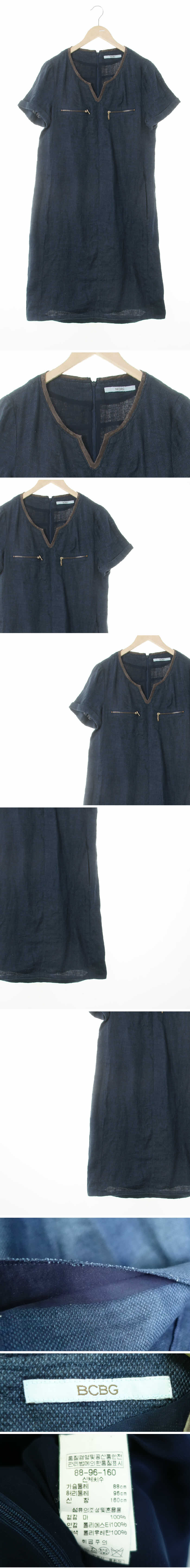 bcbg 레더배색롤업루즈핏미니원피스 bcbg 네이비 마 레더배색롤업루즈핏미니원피스