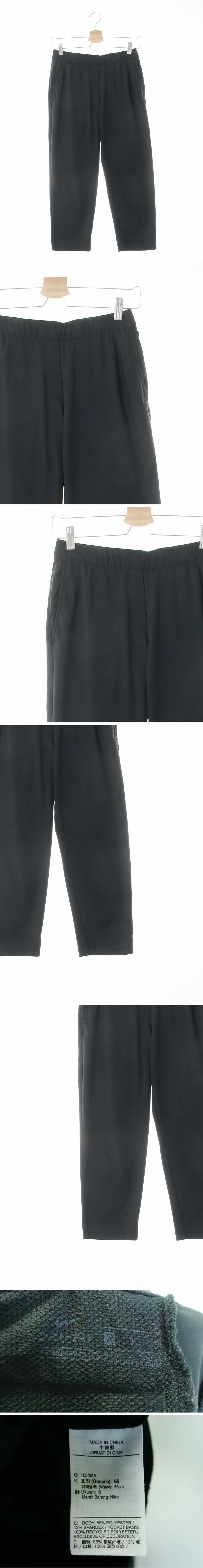 나이키 밴딩슬랙스팬츠 나이키 블랙 드라이핏 밴딩슬랙스팬츠
