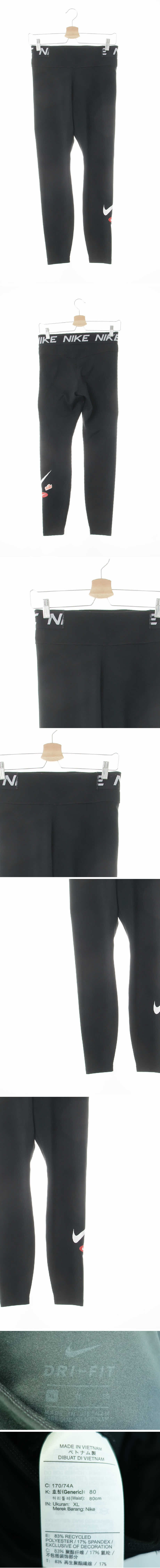 나이키 로고밴딩웜타이즈 나이키 블랙 드라이핏 로고밴딩웜타이즈